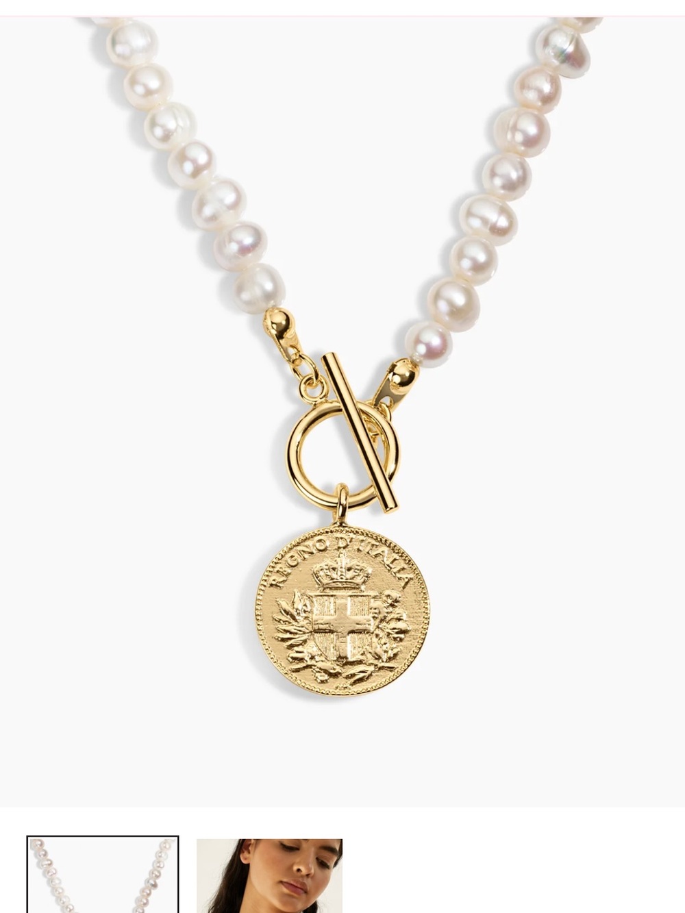 Electric picks Gemma necklace